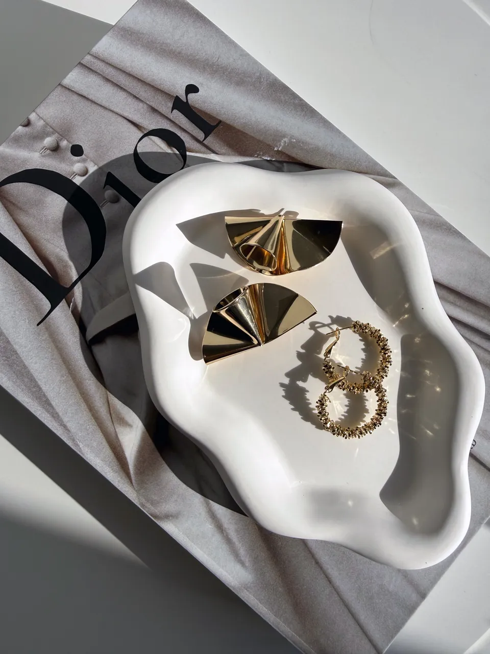 El Yapımı Dalgalı Takı Sunum Tabağı