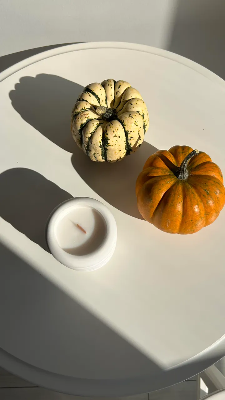 Luma Silindir Taş Mum küçük görsel 3